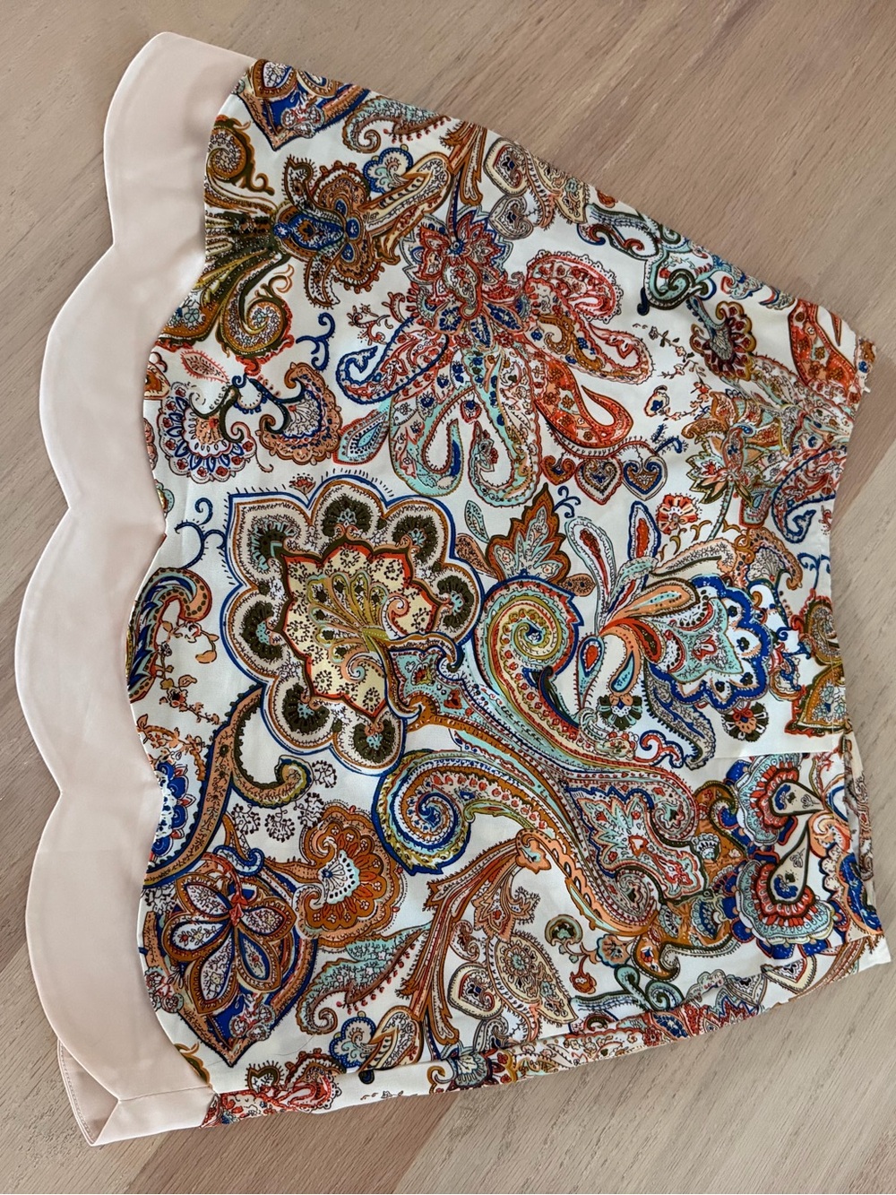 Vici Tropic Halo Abstract Paisley Top & Skirt Set XS/S - Picture 8 of 13